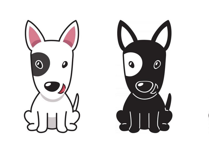 Bull Terrier Cartoon