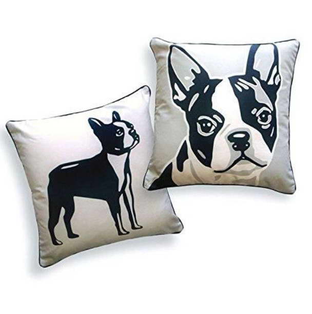 Boston Terrier Pillow