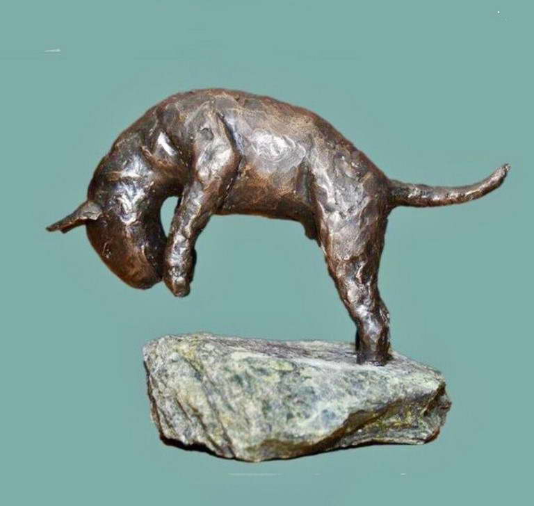 Bull Terrier Statue