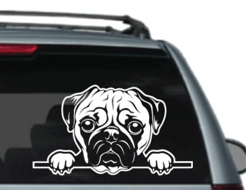 Boston Terrier Car Decal