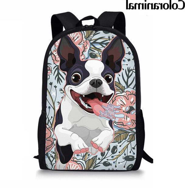 Boston Terrier Backpack