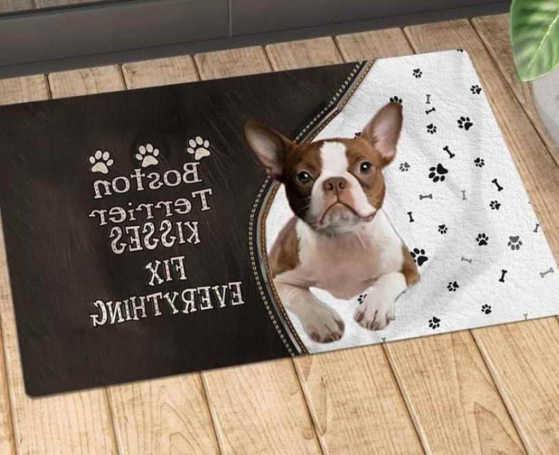 Boston Terrier Doormat