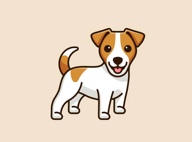 Jack Russell Terrier Cartoon