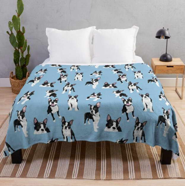 Boston Terrier Comforter