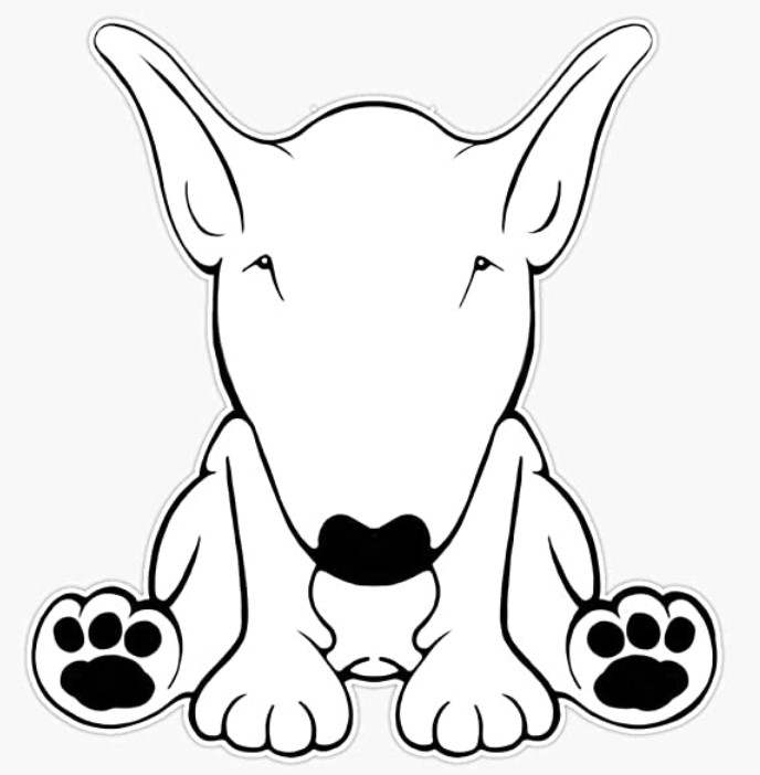 Bull Terrier Decal