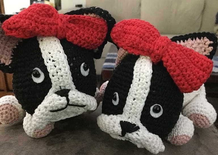 Crochet Boston Terrier