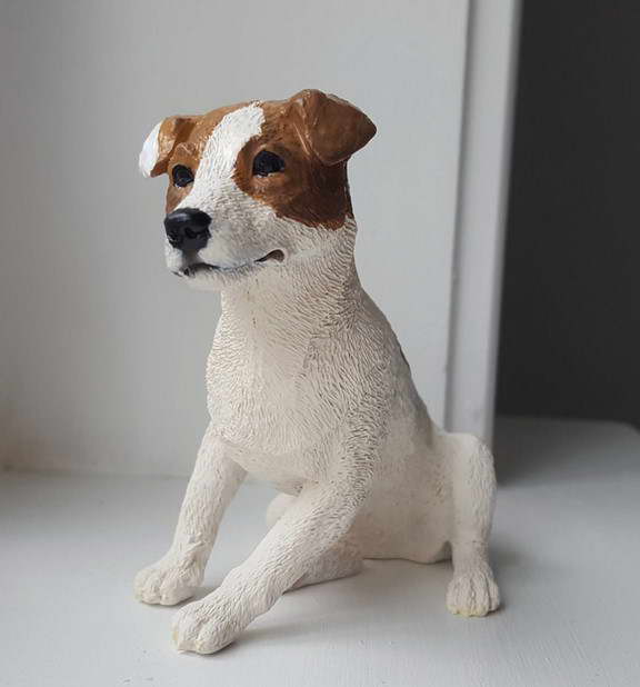 Jack Russell Terrier Dog Figurine