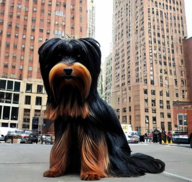 The Biggest Yorkshire Terrier