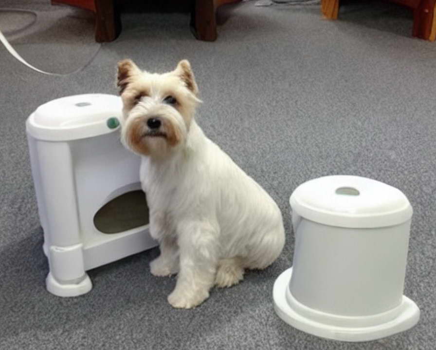 West Highland White Terrier Potty Train