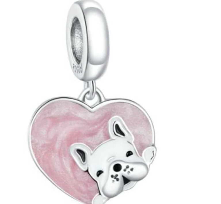 Boston Terrier Charm For Pandora Bracelet