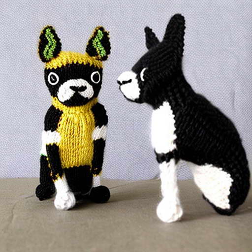 Boston Terrier Knitting Pattern