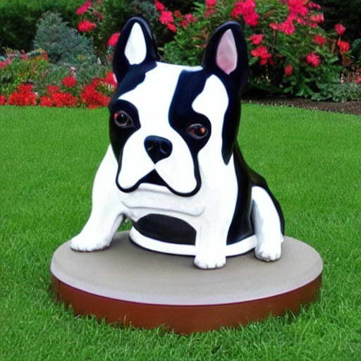 Boston Terrier Lawn Ornaments