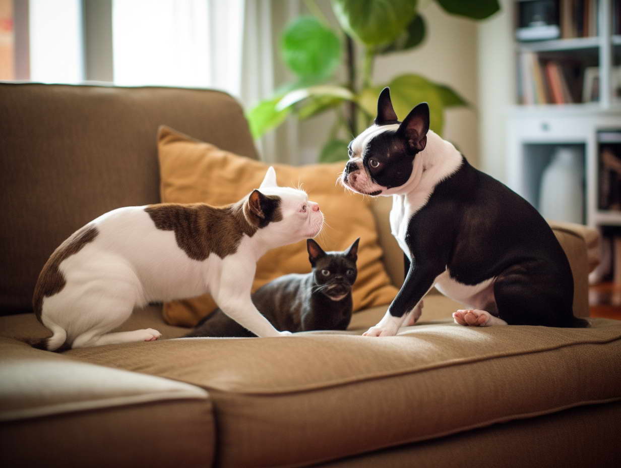 Boston Terriers and Compatibility with Children and Other Pets