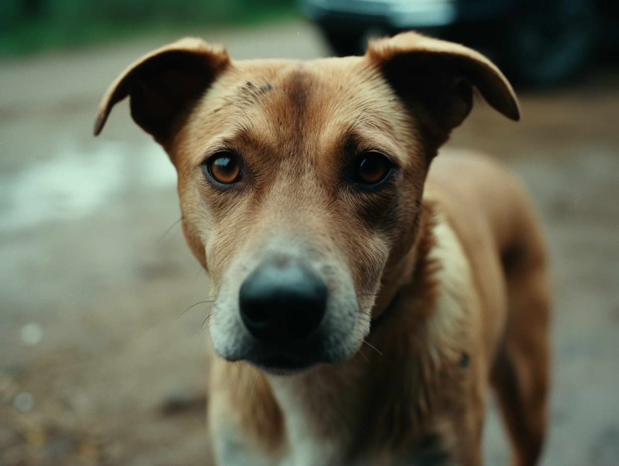 Lab Pit Terrier Mix Short and Smooth Coat