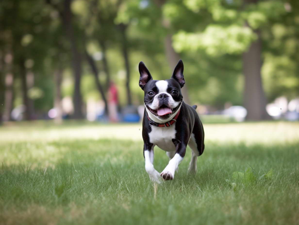 Training and Exercise Needs of Boston Terrier Dog Breed