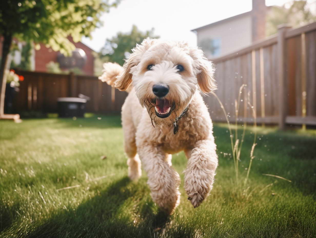 Soft Coated Wheaten Terrier Poodle Mix